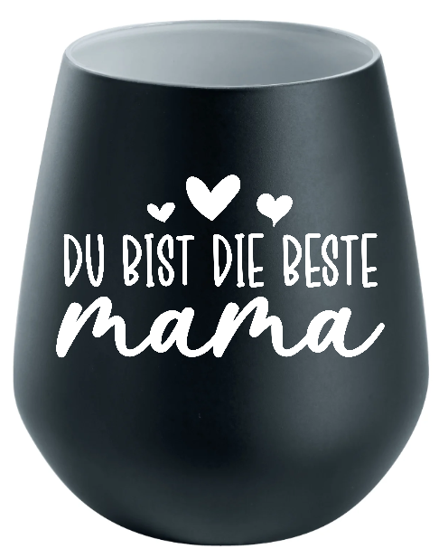 Lichtglas Muttertag "Du bist die beste Mama"