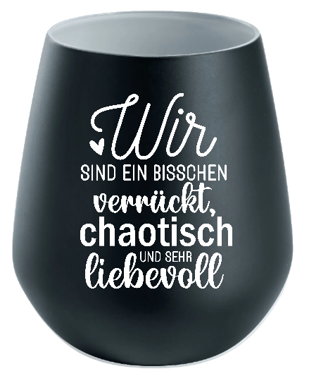 Lichtglas Familie "Wir sind ein bisschen verrückt, chaotisch und sehr liebevoll"