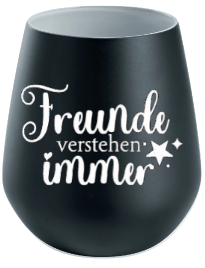 Lichtglas Freundschaft "Freunde verstehen immer"