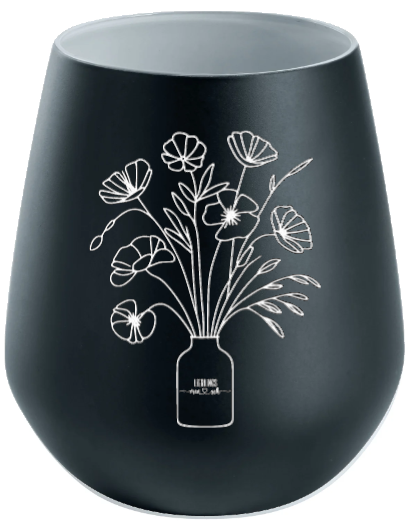 Lichtglas Freundschaft "Blume"