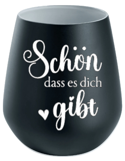 Lichtglas Freundschaft "Schön das es dich gibt"