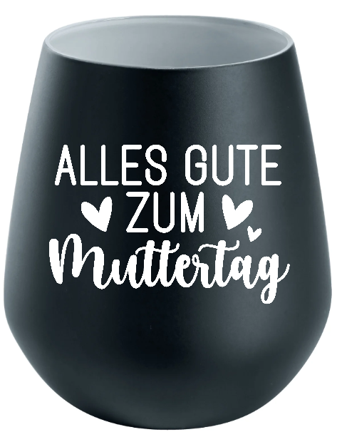 Lichtglas Muttertag "Alles gute zum Muttertag"