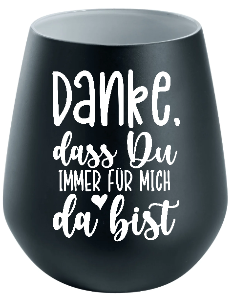 Lichtglas Muttertag "Danke das du immer für mich da bist"