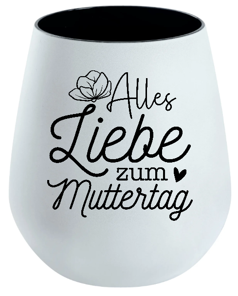 Lichtglas Muttertag "Alles Liebe zum Muttertag" Typ2