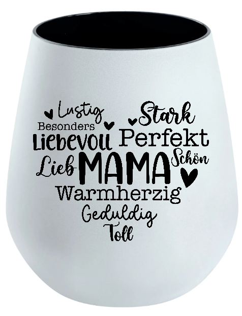 Lichtglas Muttertag "Herz Eigenschaften"