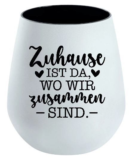 Lichtglas Familie "Zuhause ist da wo wir zusammen sind"