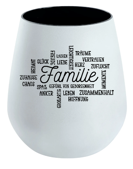 Lichtglas Familie "Familie Wörtermix"