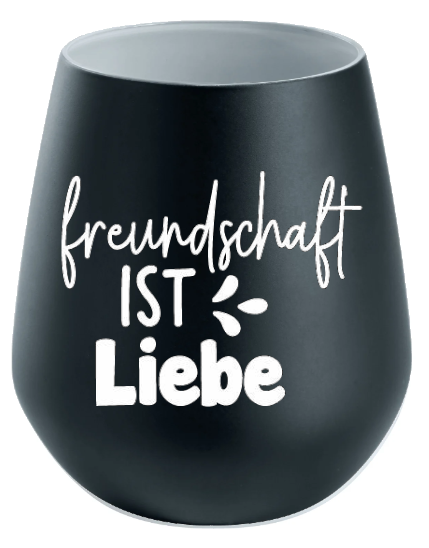 Lichtglas Freundschaft "Freundschaft ist Liebe"