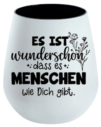 Lichtglas Freundschaft "Es ist wunderschön das es Menschen wie dich gibt" Typ2