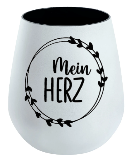 Lichtglas Freundschaft "Mein Herz"
