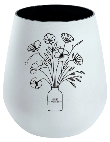 Lichtglas Freundschaft "Blume"