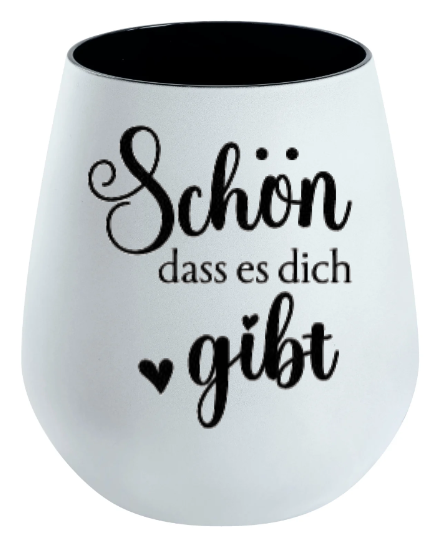 Lichtglas Freundschaft "Schön das es dich gibt"