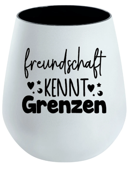Lichtglas Freundschaft "Freundschaft kennt Grenzen"