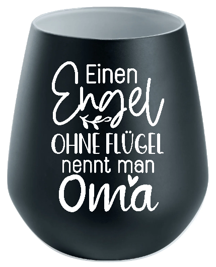 Lichtglas Oma "Einen Engel ohne Flügel nennt man Oma"