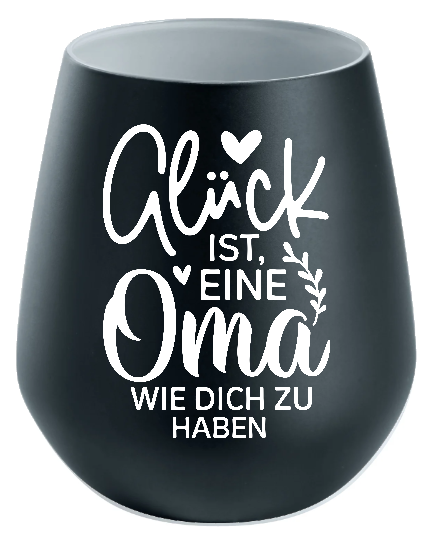Lichtglas Oma "Glück ist es eine Oma wie dich zu haben"