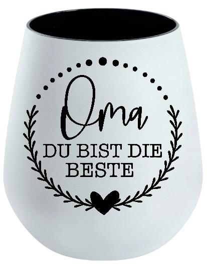 Lichtglas Oma "Du bist die Beste"