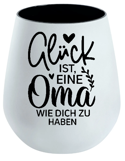 Lichtglas Oma "Glück ist es eine Oma wie dich zu haben"