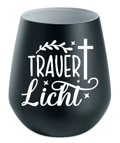 Lichtglas Trauer "Trauer Licht"