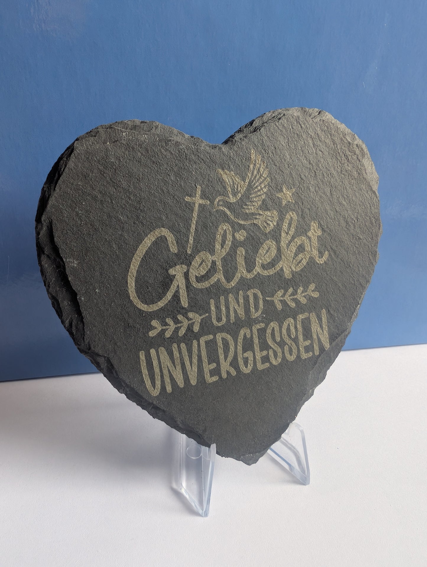 Schieferplatte Eckig Herzförmig Rund