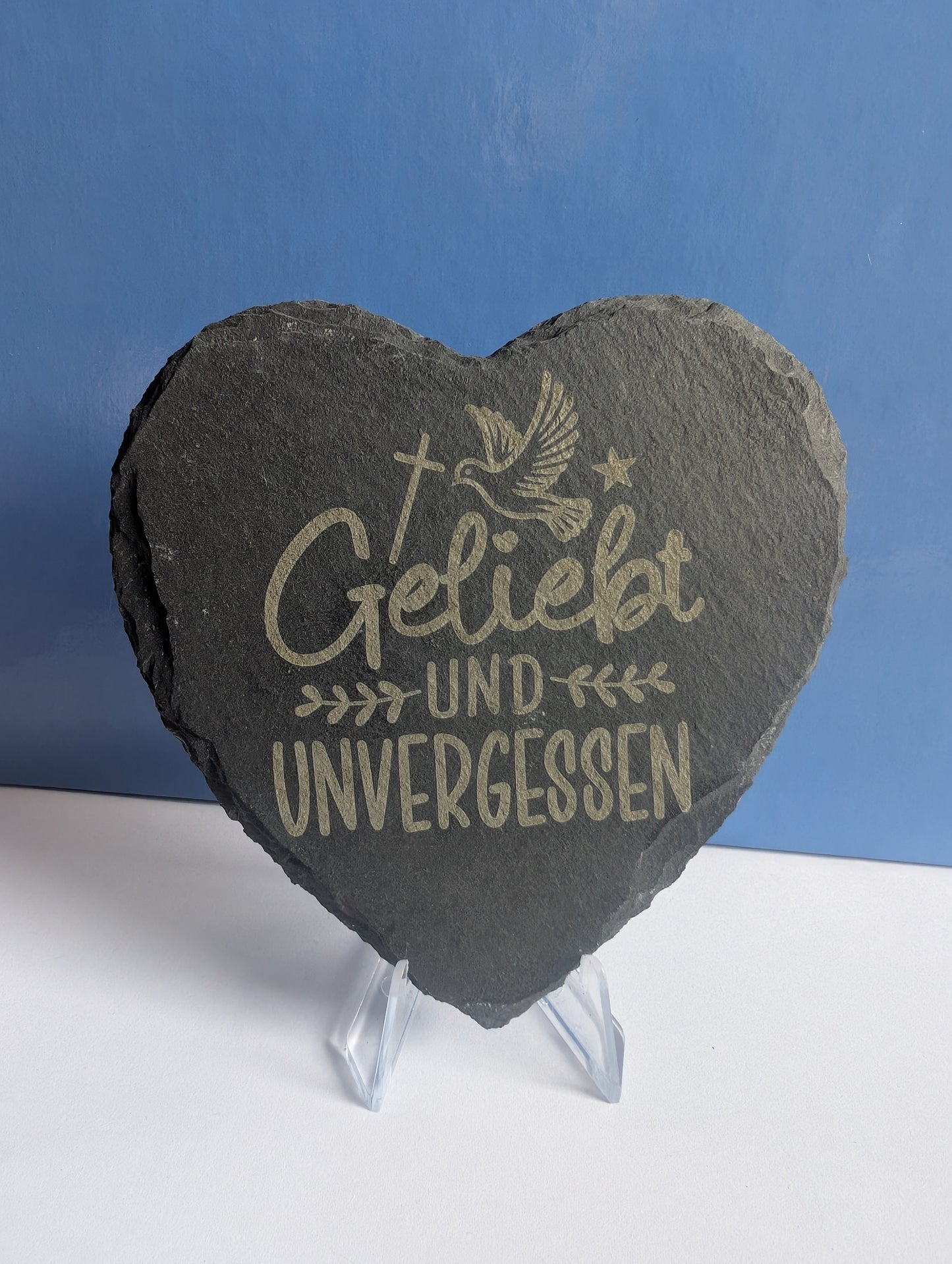 Schieferplatte Eckig Herzförmig Rund